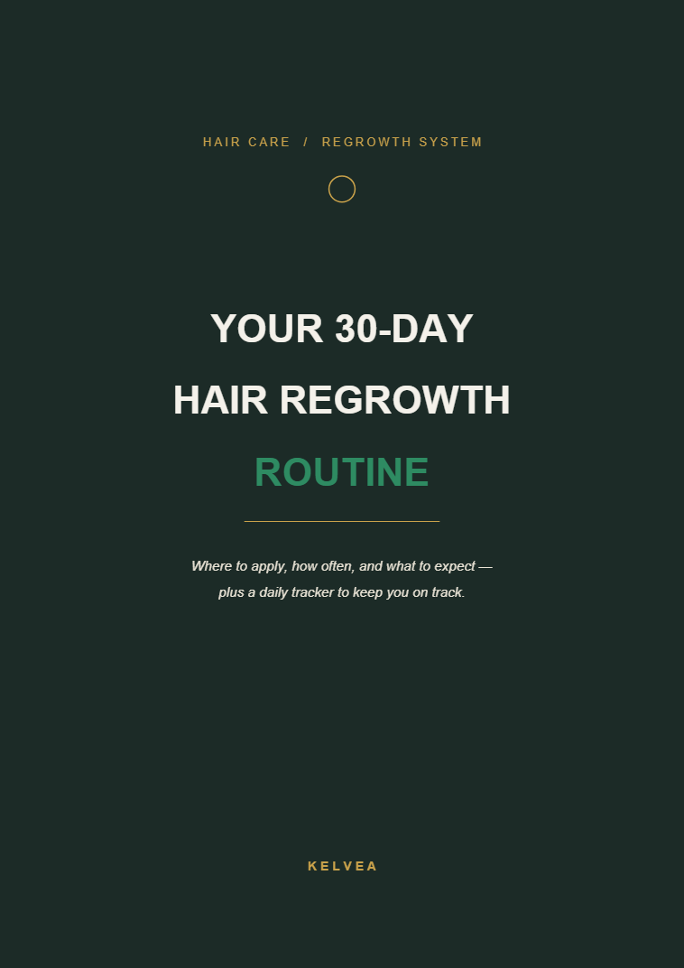 The 90-Day Hair Regrowth Guide & Tracker